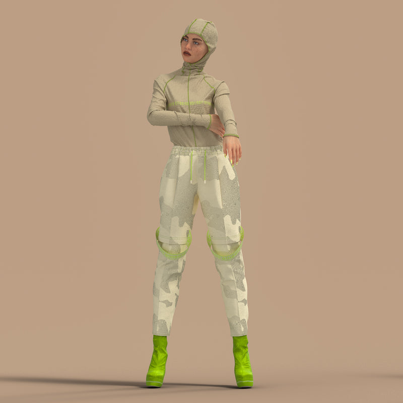 Unisex Pants Buttersand
