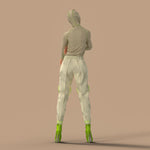 Unisex Pants Buttersand