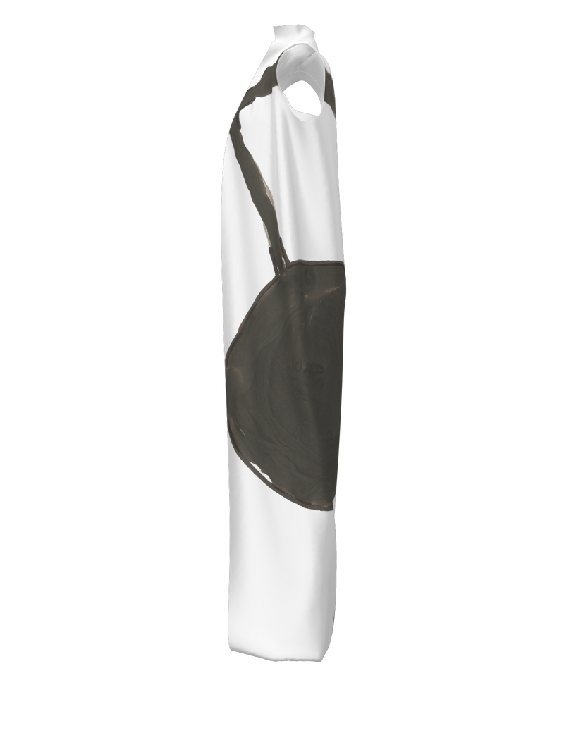 Allover dress-coat white