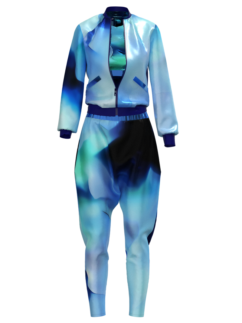 reflective pants sport suit