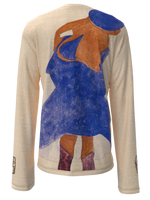 Longsleeve - Standing Girl, Back View