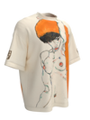 T-shirt - Standing Nude with Orange Drapery