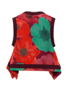 Floral Sweater Vest