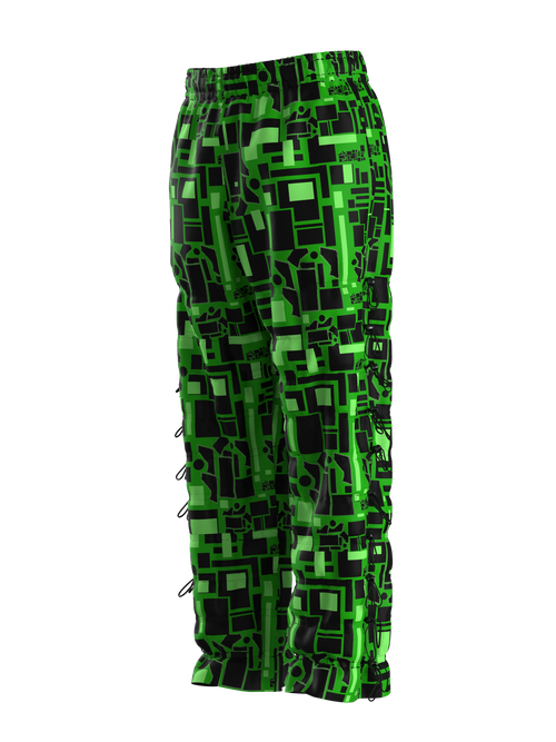 Green Matrix Joggers