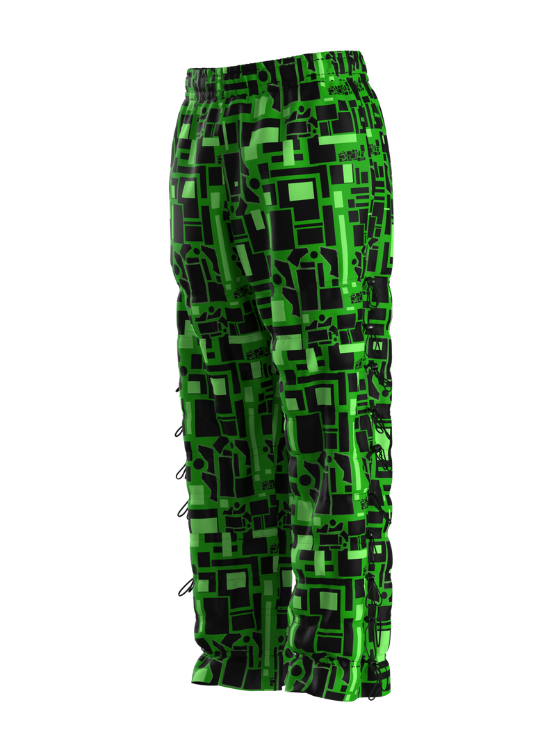 Green Matrix Joggers