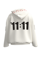 11:11 Hoodie blue stripes