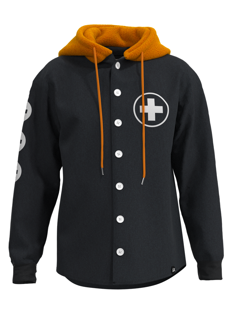 HOODIE-TEDDY_BRANDLEY_BLACK-ORANGE