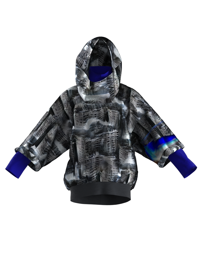 NETWORK GENERATED PANELKA HOODIE