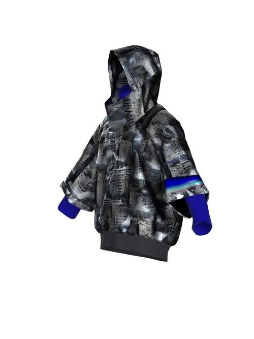 NETWORK GENERATED PANELKA HOODIE