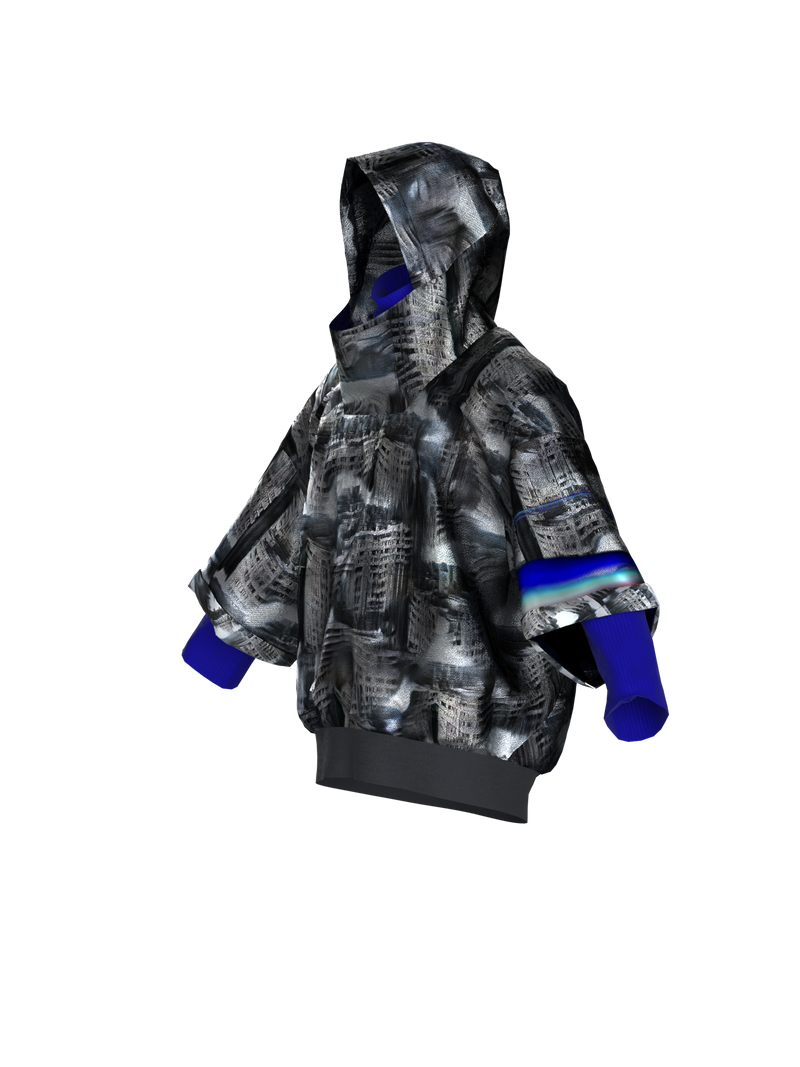 NETWORK GENERATED PANELKA HOODIE