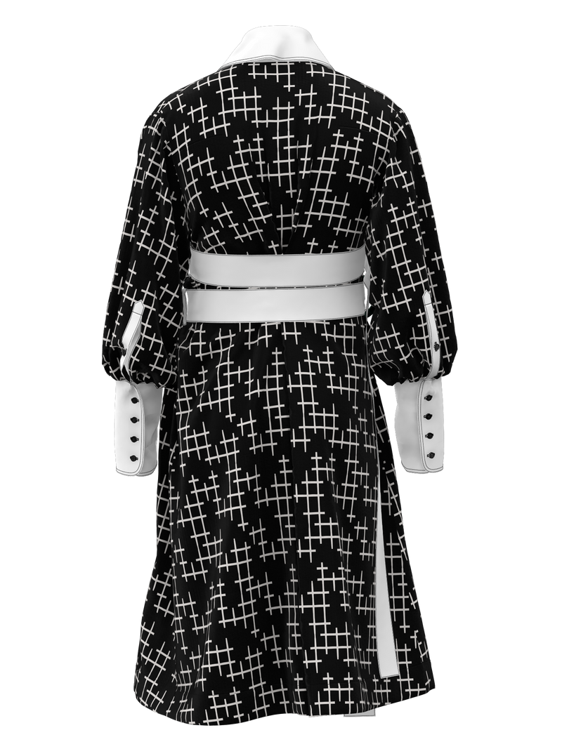 Network Belted Robe