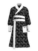 Network Belted Robe