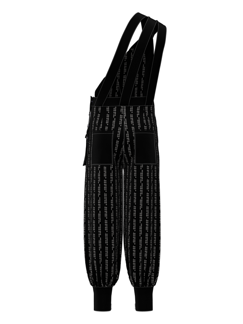 Network Tri-Strap Overalls