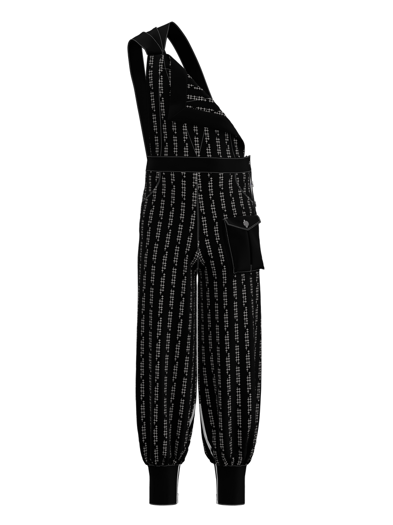 Network Tri-Strap Overalls