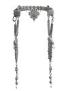 White Rushi Modular  Headpiece System