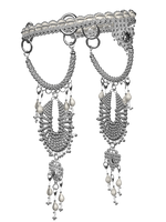 White Rushi Modular  Headpiece System