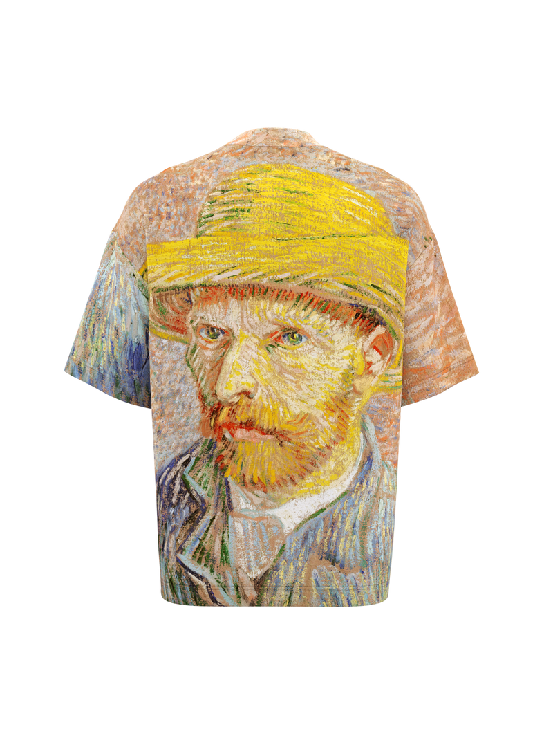 TSHIRT Oversize - Self-Portrait with a Straw Hat