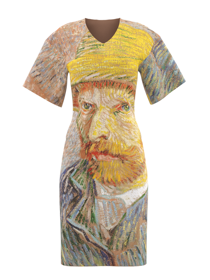 DRESS - Self-Portrait with a Straw Hat