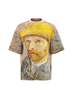 TSHIRT Oversize - Self-Portrait with a Straw Hat