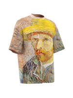 TSHIRT Oversize - Self-Portrait with a Straw Hat