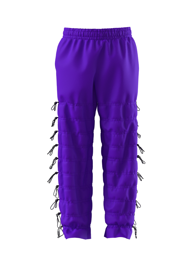 Purple Joggers Natty Garb