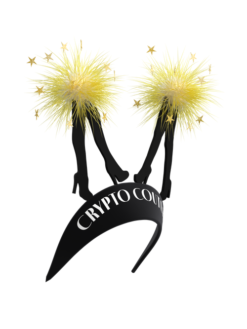 Sparkling Run Legs Head Dress