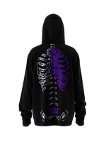 Spine or Technology? Purple Hoodie