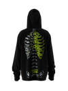 Spine or Technology? Green Hoodie