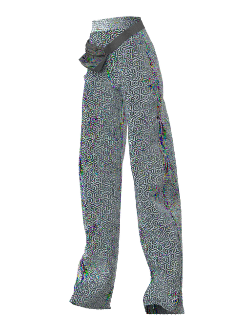 TEXTURED PANTS