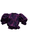 TIE-DYE TOP PURPLE