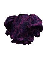 TIE-DYE TOP PURPLE