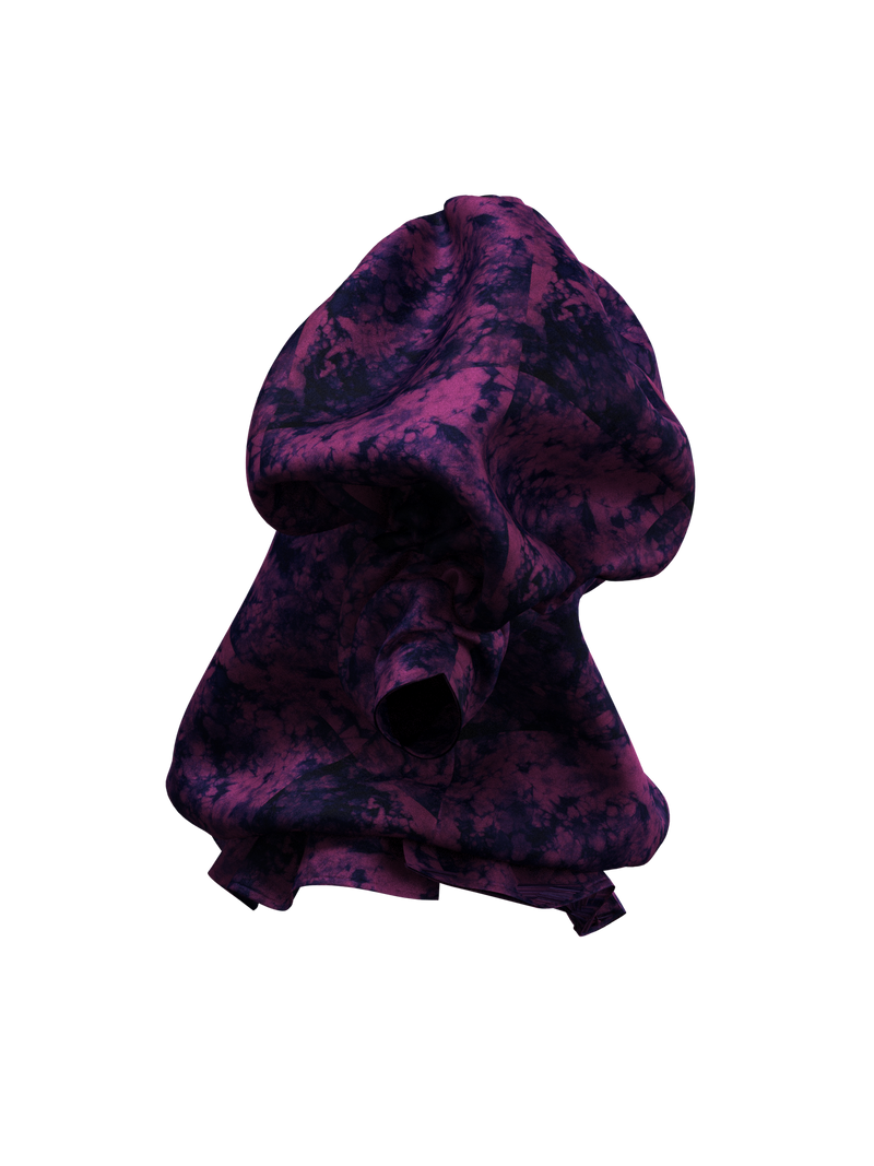 TIE-DYE TOP PURPLE