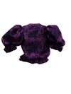 TIE-DYE TOP PURPLE
