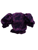 TIE-DYE TOP PURPLE