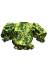 TIE-DYE TOP YELLOW/GREEN