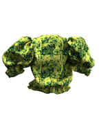 TIE-DYE TOP YELLOW/GREEN
