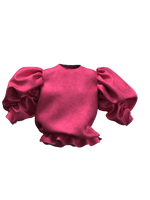 TIE-DYE TOP FUCHSIA