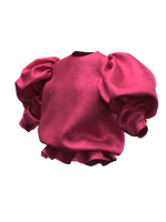 TIE-DYE TOP FUCHSIA