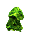 TIE-DYE TOP BRIGHT GREEN
