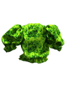 TIE-DYE TOP BRIGHT GREEN