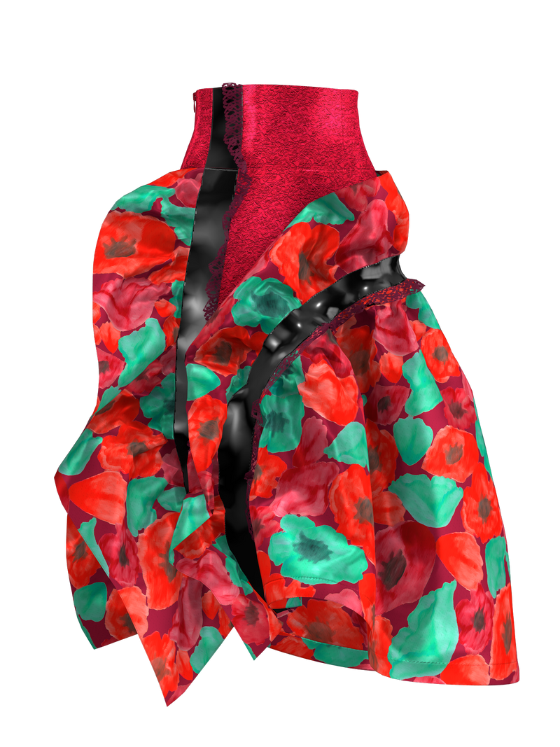 Taffeta Poppy Skirt