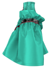 Teal Taffeta Skirt