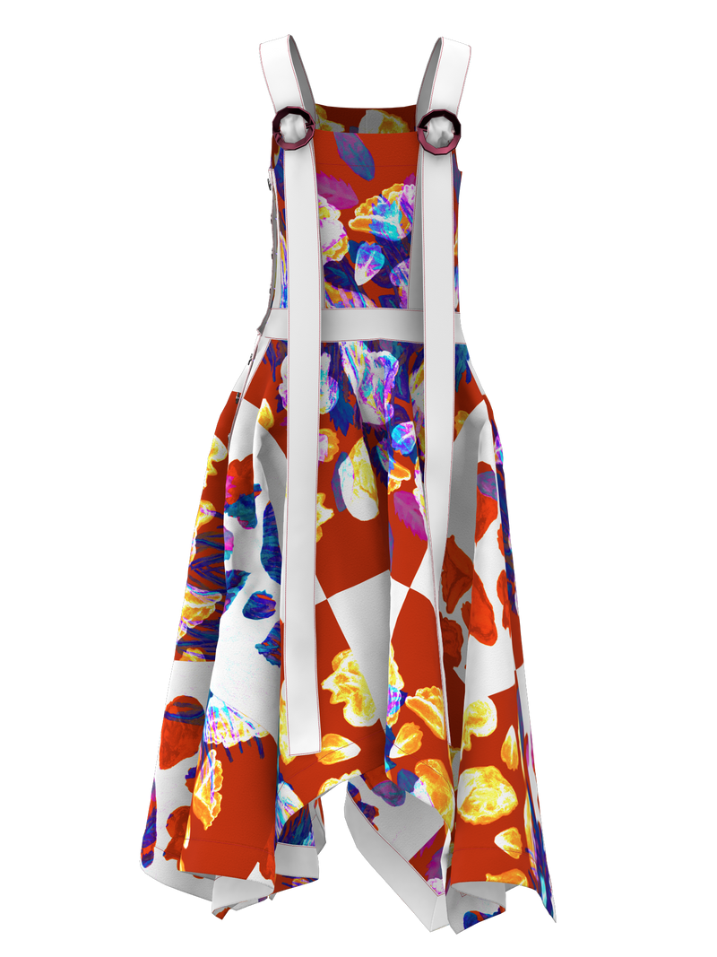 Tile Handkerchief Pinafore