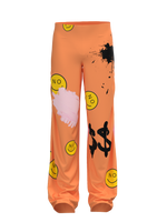 Trousers “No” orange