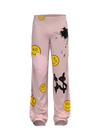 Trousers “No” pink