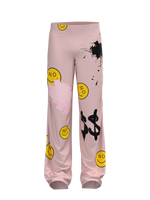 Trousers “No” pink