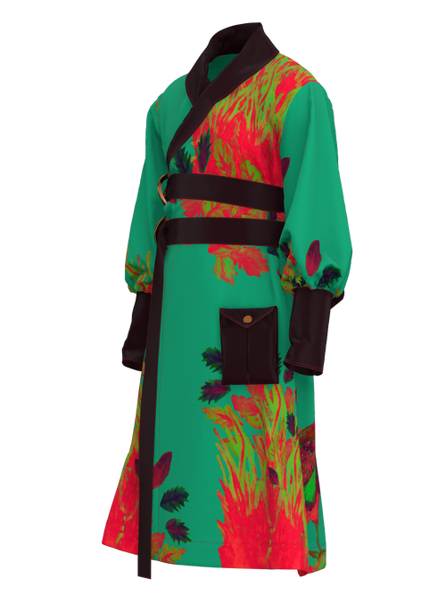 Woodland Belted Robe