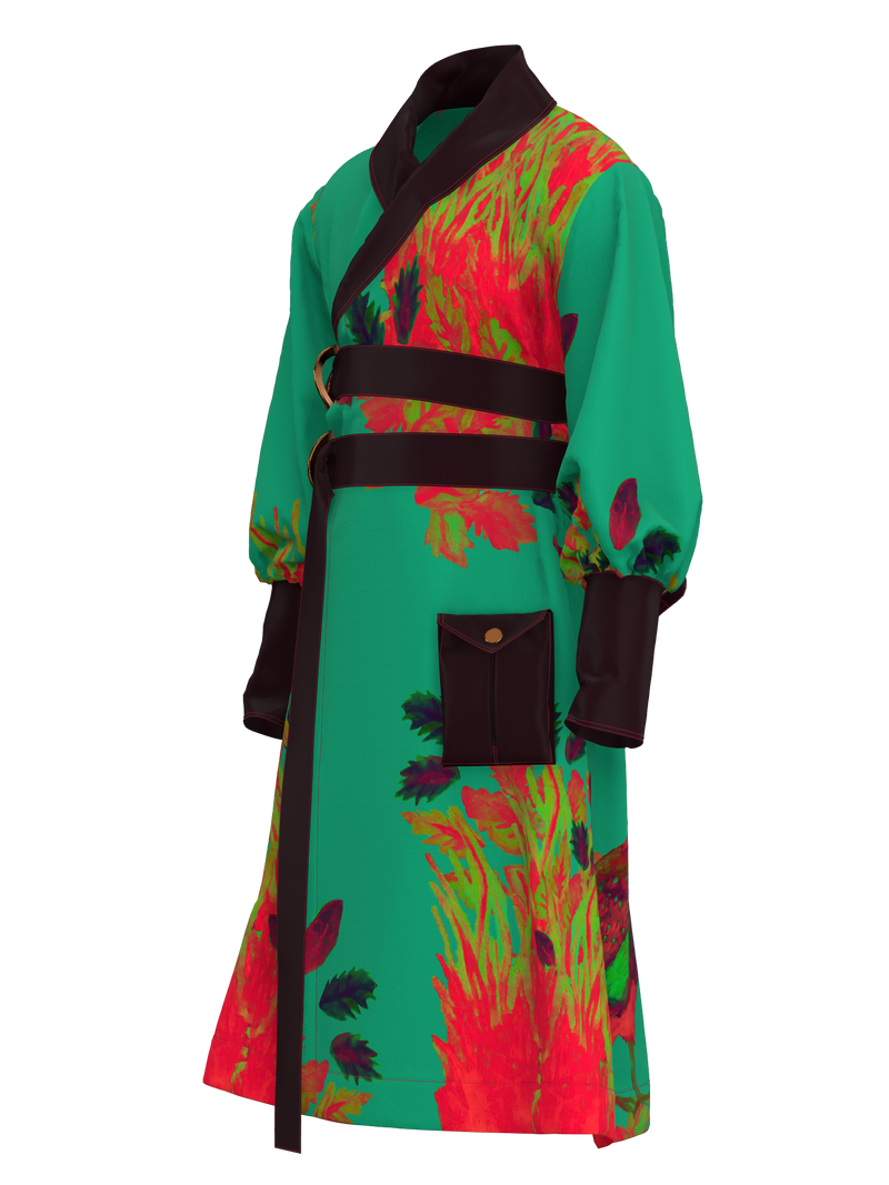 Woodland Belted Robe