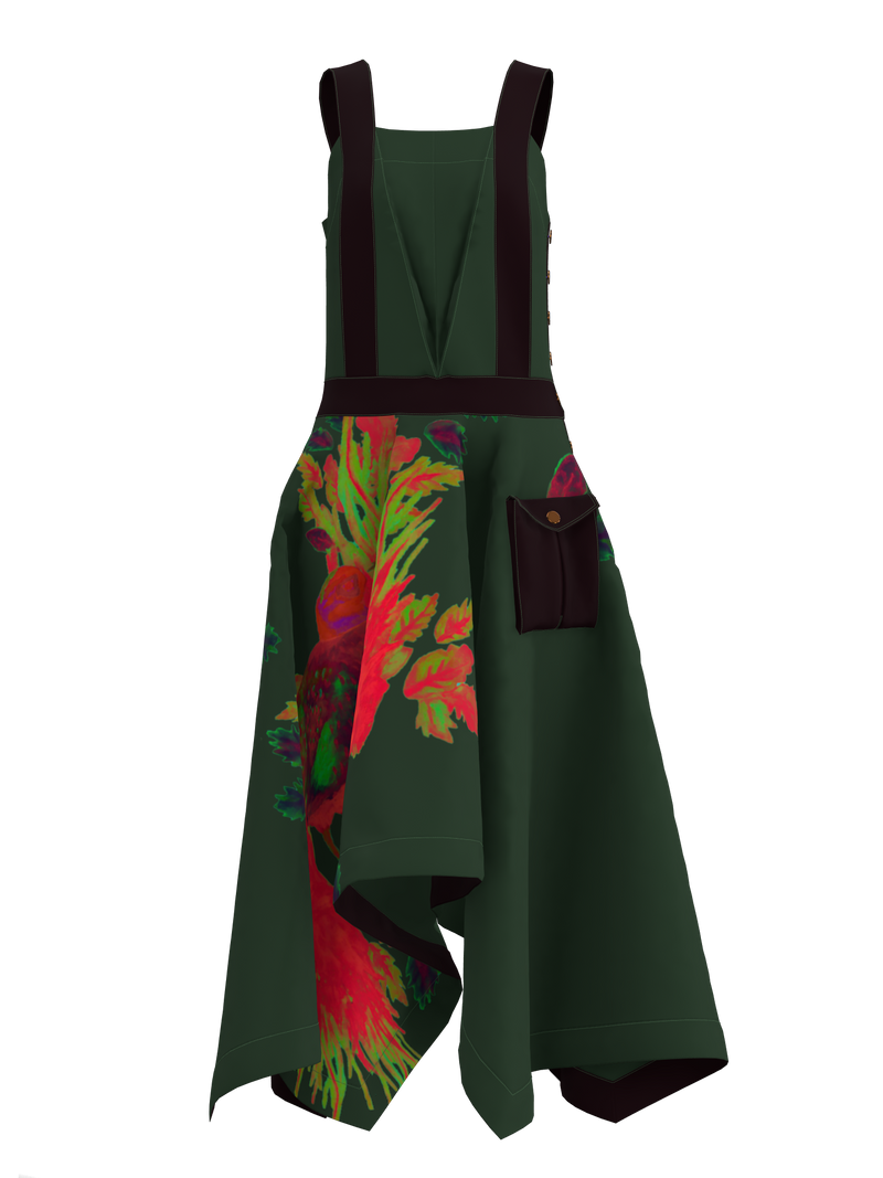 Woodland Handkerchief Pinafore