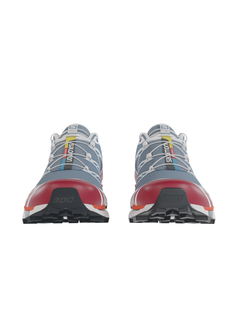 Salomon XT6 / 10 years Ashley Blue/White/Cherry Tomato